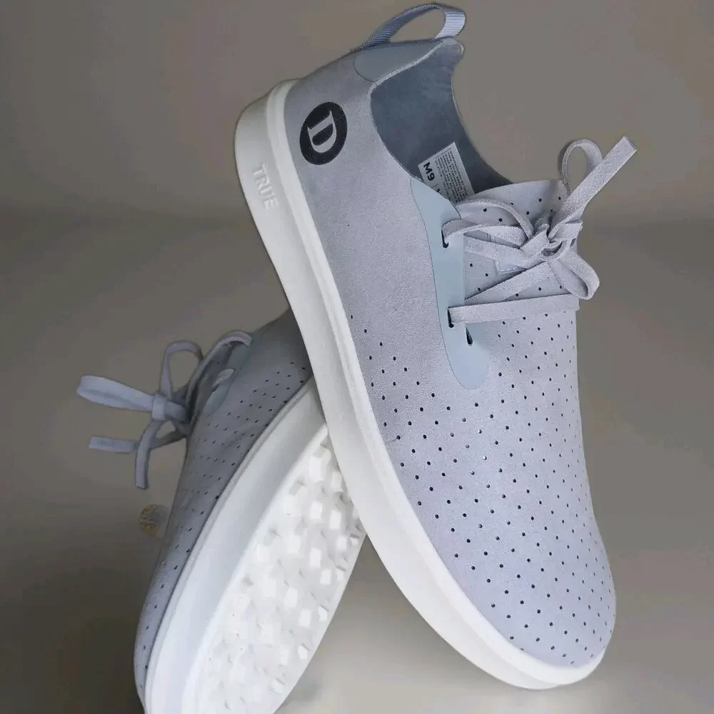 True Linkswear VACAY BREEZE Glacier Men US 9/ Womens US 11(Light Gray) Golf